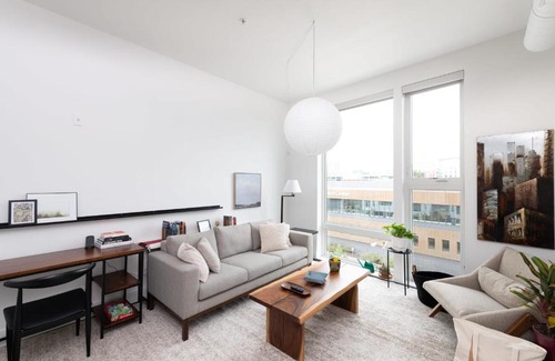 Milwaukee Apartment | Modern 1BR Apt with Skywalk to Fiserv, Rooftop, and Parking
