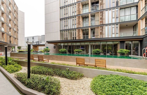 Bang Wa Apartment | Modern 1BR Condo - Garden View - Fast Wi-Fi