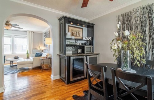 West Plaza Apartment | Modern 2 Bd Condo on the Plaza! | 2