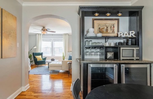 West Plaza Apartment | Modern 2 Bd Condo on the Plaza! | 2