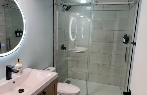 Dauphin House | Modern 2 queen bedroom suite with private entrance