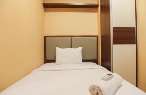 Bekasi Barat Apartment | Modern 2BR Grand kamala Lagoon Apartment By Travelio