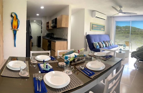 Santa Marta Apartment | Modern 3BR/2 baths Apartment with Breathtaking Sierra Nevada Panorama in Bello Horizonte