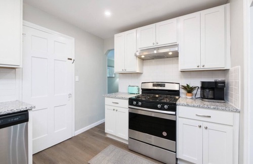 University Heights Apartment | Modern 3BR home next to park, office space, & more