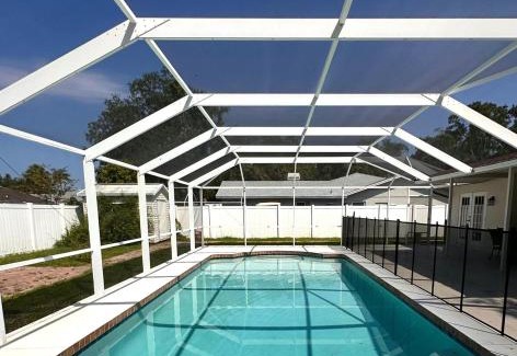 Sarasota Springs House | Modern 3BR with Pool and Grill