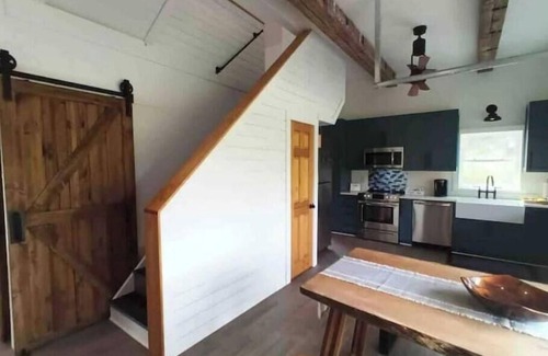 Kelleys Island Cottage | Modern A-Frame + Backyard + Firepit + BBQ