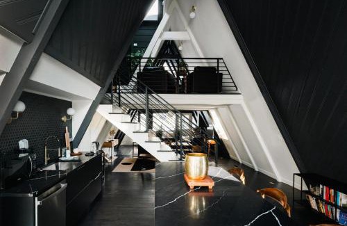 Evergreen House | Modern A-Frame - Mountain Views - Evergreen