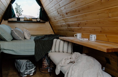 Cedar City Cabin | Modern A-Frame Tiny Cabin Experience