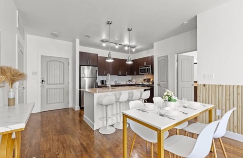 Frisco Apartment | Modern and Chic 2B near Legacy West Wi-Fi Fitnes