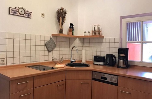 Wieck auf dem Darss Apartment | Modern apartment in a thatched house with a view of the Bodden - Rudi (ground floor)