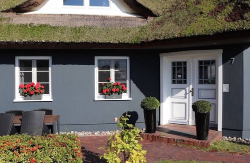 Wieck auf dem Darss Apartment | Modern apartment in a thatched house with a view of the Bodden - Rudi (ground floor)