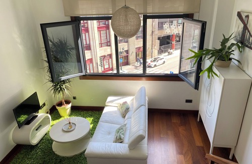 Santiago de Vigo Apartment | Modern apartment steps from the port and historic center of Vigo.