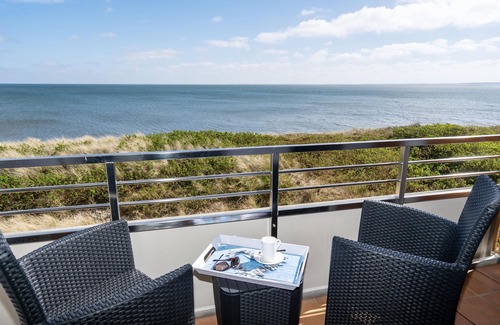 List Apartment | Modern app. with balcony, sea view, parking space, WLAN. Pets allowed.