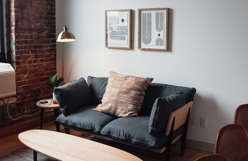Duluth Apartment | Modern Apt w/Gym, Elevator, Coffee Shop | 221