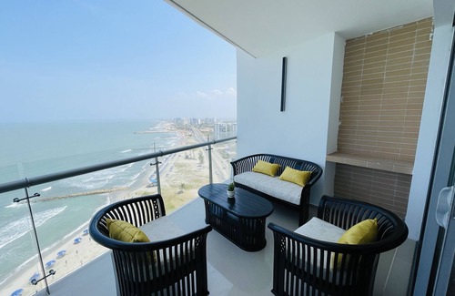Cartagena District Apartment | Modern Beachfront Front apartment