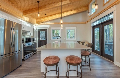 Lake Lure House | Modern Butterfly at Rumbling Bald
