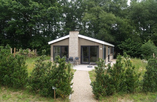 Ruinen Ski Chalet | Modern chalet with dishwasher on a holiday park