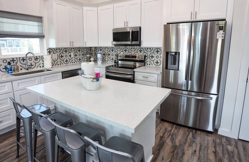 Galveston Cottage | Modern Chic Cottage steps to the Beach!