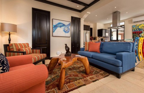 Las Catalinas Villa | Modern, colorful, and convenient home with private pool - At Las Catalinas