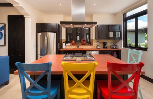 Las Catalinas Villa | Modern, colorful, and convenient home with private pool - At Las Catalinas