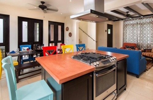Las Catalinas Villa | Modern, colorful, and convenient home with private pool - At Las Catalinas