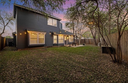 Round Rock House | Modern Comfort: WiFi, 3BR, King, Patio