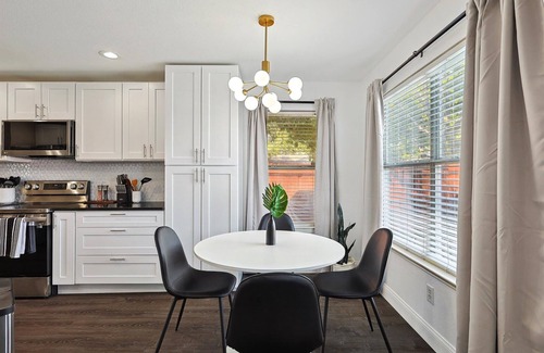 Saginaw House | Modern Comforts & Classic Charm w Pool, 5BD