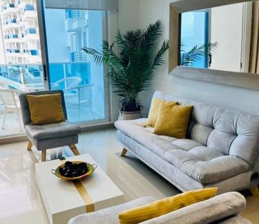 El Rodadero Apartment | Modern Condo at Seaside Luxury Resort