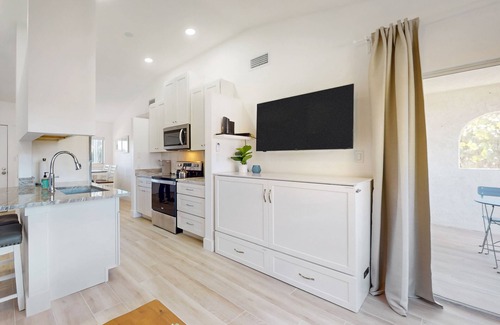 Villages of Seaport Condo | Modern condo with beach access, firework views, W/D, & balcony - dog-friendly