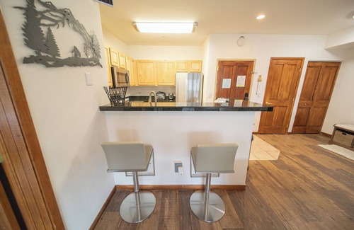 Mountain House Condo | Modern Condo with a Short Walk to the Village!