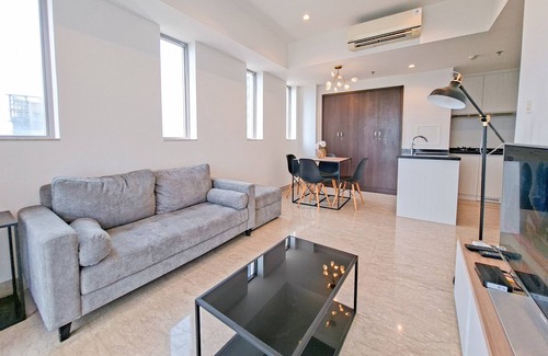 Bumi Serpong Damai Apartment | Modern Contemporary Cozy 2Br At Branz Bsd City Apartment