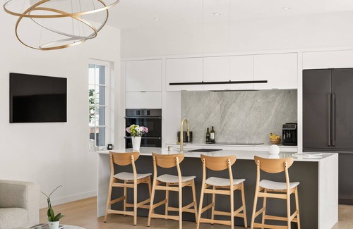 Historic Old Northeast House | Modern design home - pool, water view & golf cart