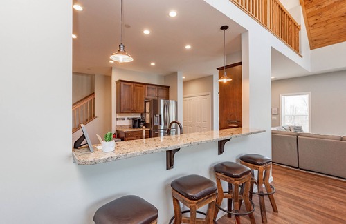 McHenry House | Modern Dog Friendly Escape w/Hot Tub & Fire Pit