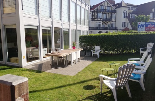 De Haan Apartment | Modern duplex apartment, ground floor with garden within walking distance of the sea