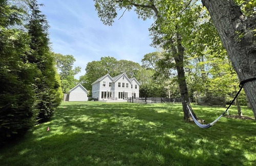East Hampton North House | Modern Family Friendly Hamptons Retreat with Heated Pool & Hot Tub