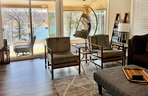 Arrow Point House | Modern Family Home w/ View on Table Rock Lake