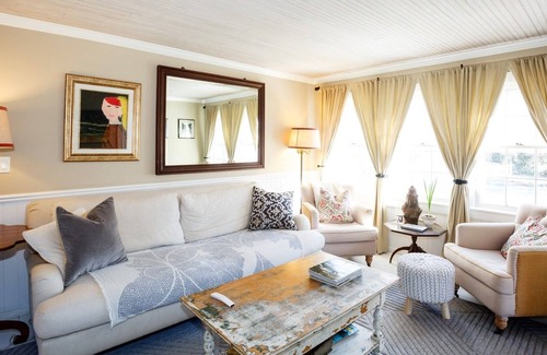 Remsenburg House | Modern farmhouse with pool + gorgeous yard, minutes from the beach.