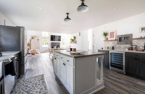 Kerhonkson House | Modern Farmhouse Sauna Private Pond Hiking