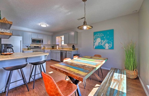 Fayetteville House | Modern Fayetteville Home < 1 Mi to U of A!