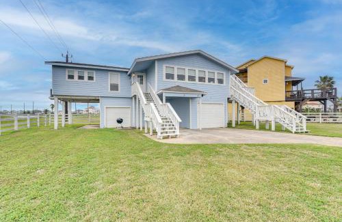 Surfside Beach House | Modern Freeport Home with Views Walk to Beach!