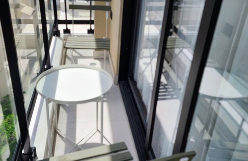Yolanda Morales Apartment | Modern great location 1-bedroom apt with AC, fitness room, WiFi in Santo Domingo