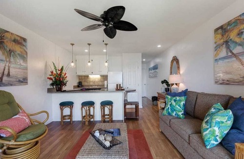 Kaunakakai Condo | Modern Hawaii Style w/Kitchen, WiFi, Lanai–#205