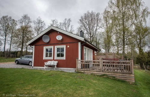 Ambjornarp House | Modern holiday home at a farmstead near Isaberg