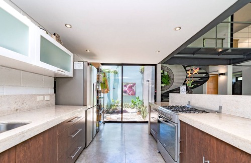 Crucecita Villa | Modern Home W/ Pool Overlooking Lush Greenspace