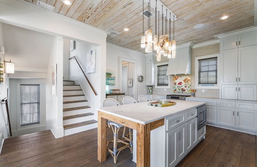SeaNest Village House | Modern Home w/Gulf Views, Private Beach, Community Pool, & 4 Bikes