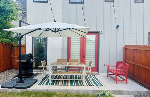 City Park West House | Modern home, walk to City Park, near RiNo+Downtown