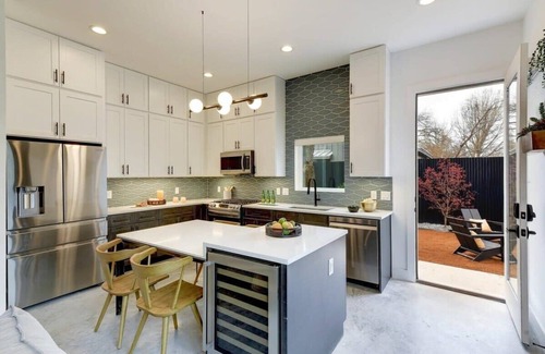 East MLK House | Modern Home with Hot Tub | Near Downtown