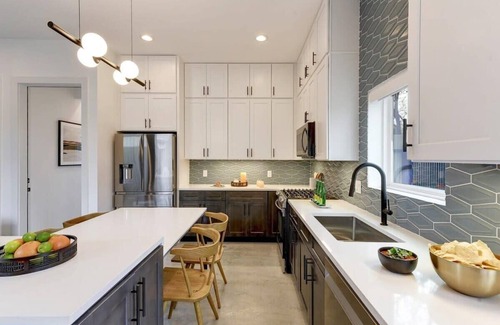 East MLK House | Modern Home with Hot Tub | Near Downtown