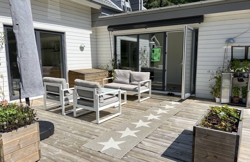 Varberg Municipality House | Modern house near the sea. Big garden whit a lot of space.
