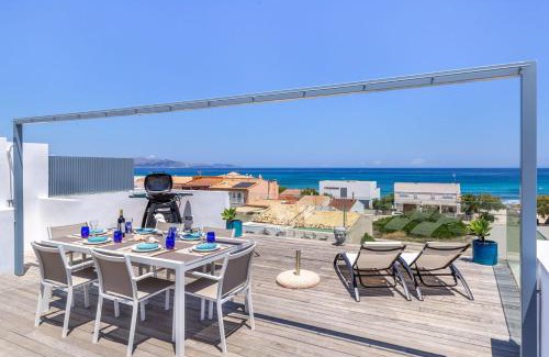 Son Serra de Marina House | Modern House With Panoramic Sea View In Mallorca
